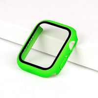 Glass + Cover For Apple Watch case 7/6/SE/5/4/3/2/1 iWatch 42mm 38mm bumper Tempered Glass for apple watch 44mm 40mm 45mm 41mm