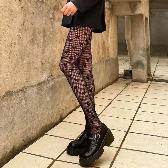 Snake Tights Women Anime Pantyhose 2022 Fashion Pattern Fishnet Stockings Sexy Harajuku Hosiery Nylon Women&#39;s Lolita G Tights